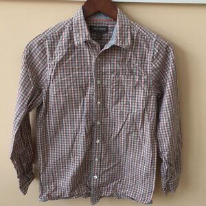 NWOT cotton checkered shirt